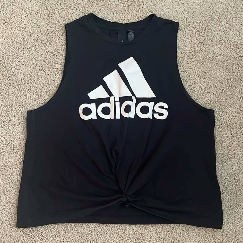 Black Adidas tank women’s